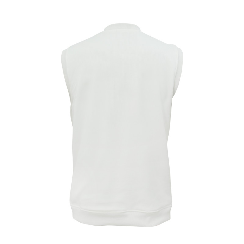Whitedot Off White V Neck Without Sleeves Cricket Jumper Whitedot Off White V Neck Without Sleeves Cricket Jumper